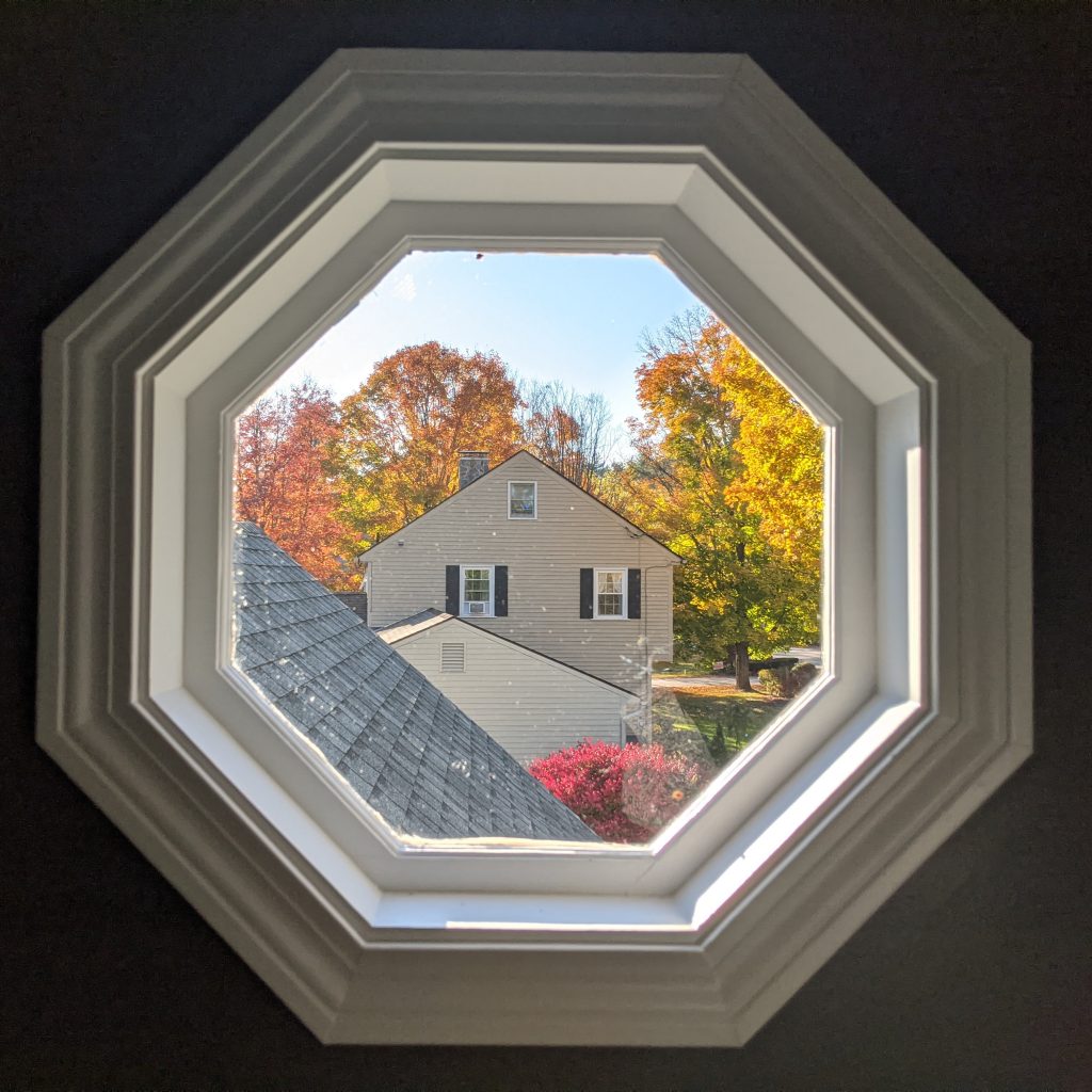 Fall view from my portside window