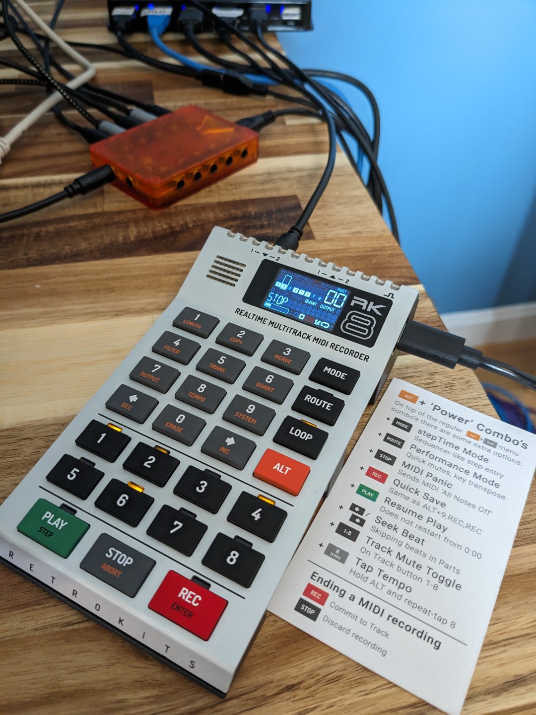 Retrokits RK-008 and RK-006 MIDI equipment